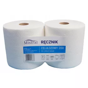 Papierputztuch, Papierhandtuch 2 x 200 m