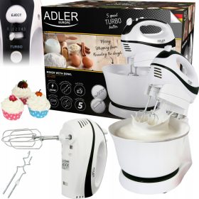  Adler AD4206 550 W Handmixer weiß