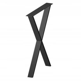  Tischbein Gamet SR46 SR46-550-720-L2-K1 schwarz 55x72 cm