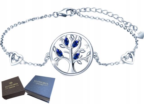  Damen-Armband „Baum des Glücks“, 925er Silber