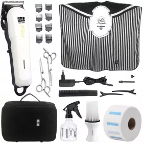  Friseurset, Schere, Effilierschere