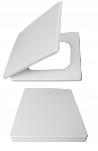 Estiva LORIDA Toilettensitz, weißer Duroplast