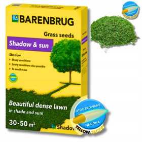    REPRÄSENTATIVES BARENBRUG-GRAS FÜR SCHATTEN UND SONNE 1 KG DEKORATIVER RASENEFFEKT