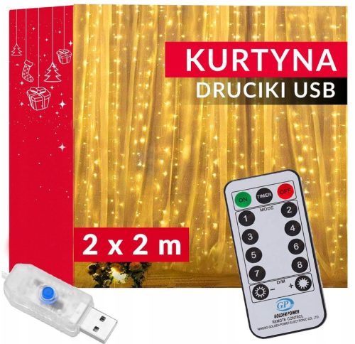  Springos Weihnachtsbaumbeleuchtung innen 2 m 101 - 200 Lichter