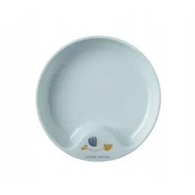  Metallteller, blau, Kunststoff