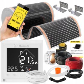  SET Folienheizmatte INFRAROT 160W 20m²