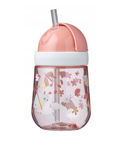  Little Dutch Mug Wasserflasche mit Strohhalm Mio Flowers