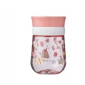  Mepal Mio Flowers & Butterflies Trainingsbecher 300 ml rosa