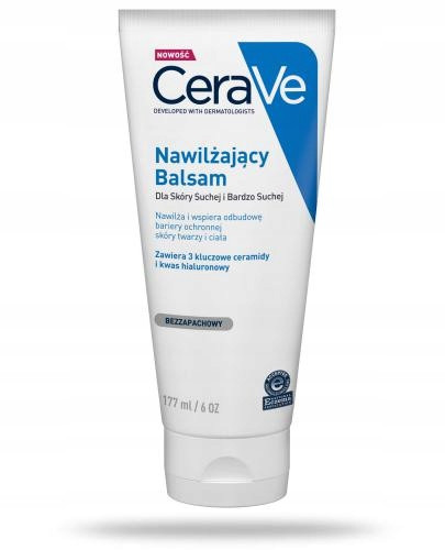 CeraVe Feuchtigkeitsbalsam für Trockene und Sehr Trockene Haut 177 ml