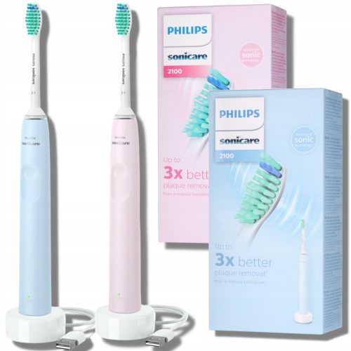  2 Philips Sonicare HX3651/11 und HX3651/12 Schallzahnbürsten