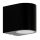  Schwarze Gartenwandleuchte Klinket mit integrierter 35-W-LED-Quelle