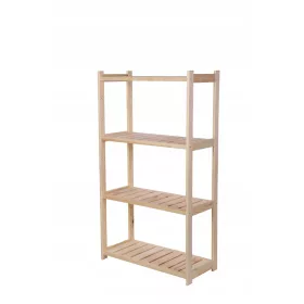  Holzregal für Speisekammer LSR 4 Regale Nat