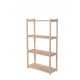  Holzregal für Speisekammer LSR 4 Regale Nat