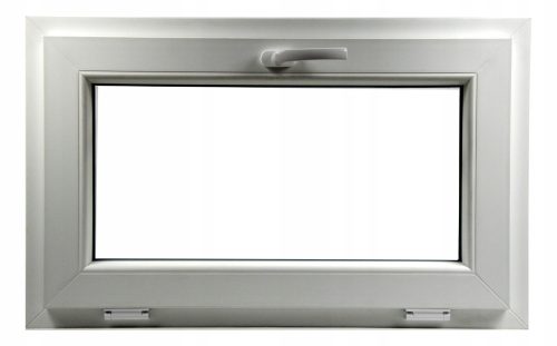 PVC-Fenster 865 x 535 kippbar weiß