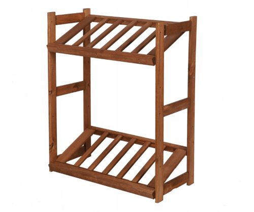  Lagerregal aus Holz Wamar-Sosenka 85,5 x 70 x 33 cm, max. 50 kg pro Regal