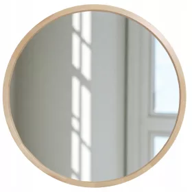    LEJA runder Wandspiegel fi700 KIEFER für den Flur des Wohnzimmers STYLISH