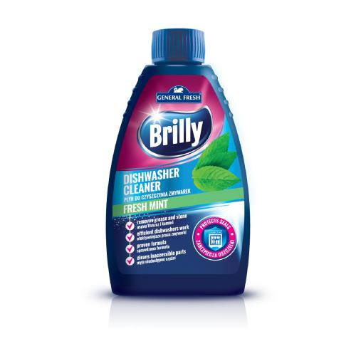  General Fresh Brilly Spülmaschinen-Reinigungsflüssigkeit 250 ml Minze