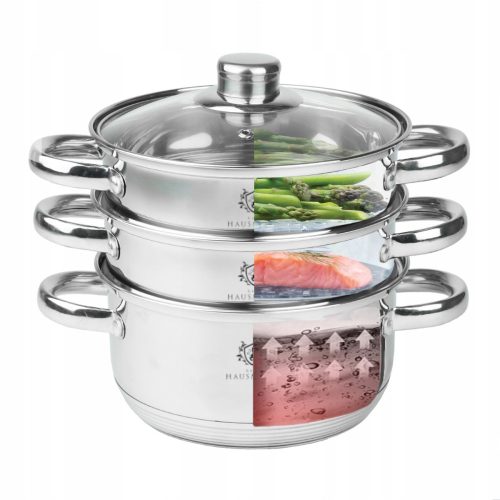 Dampfgartopf Karl Hausmann Dampfgarer, Dampftopf, 4,3 l
