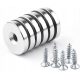 NEODYM-MAGNET MIT SCHRAUBENLOCH 25X5 6 STK