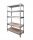  Drabest Lagerregal aus Metall, 180 x 90 x 40 cm, max. 120 kg pro Regal