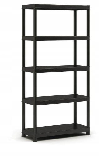  KIS R54620 Regal 90 x 182 x 45 cm schwarz