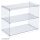 Vitrine, Bücherregal, Regal, Vitrine 30x60x50cm aus PLEXI
