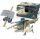 Boxen (Häuser) und Vogelhäuschen PROSPERPLAST BIRDYFEED DOPPELTER BIRDYFUTTER, STEINGRAU IBFD 405U