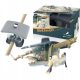Boxen (Häuser) und Vogelhäuschen PROSPERPLAST BIRDYFEED DOPPELTER BIRDYFUTTER, STEINGRAU IBFD 405U