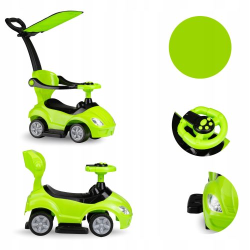  QKIDS LOLO lindgrüner Lauflernwagen zum Aufsitzen