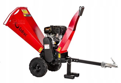 Zerkleinerer für Äste, Holz und Rinde Cedrus RB03 15 PS Benzinhäcksler, rot