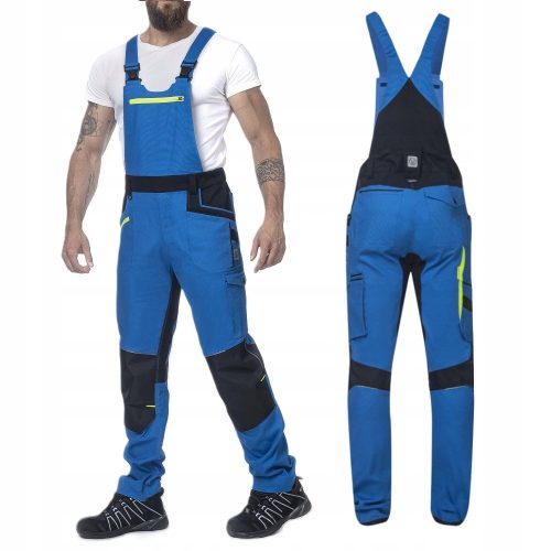 Lange Arbeitshose Ardon Arbeitslatzhose H6084 blau, Größe 46