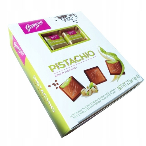 Goplana Premium Pistazien Pralinen 1 kg - Einzigartiges Geschmackserlebnis
