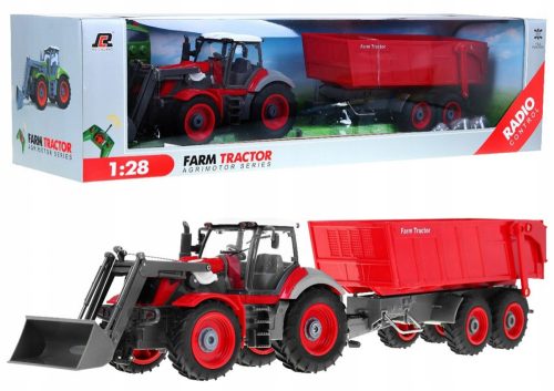  GROSSER FERNGESTEUERTER TRAKTOR MIT FERNBEDIENUNG ANHÄNGER