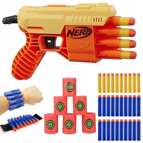  NERF ALPHA STRIKE FANG QS-4 E6973 + BAND + ZIELE
