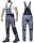Lange Arbeitshose Ardon Work Latzhose H6098 hellgrau Größe 46