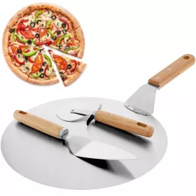 Brunbeste Pizzablech 30,5 x 48,5 cm, Durchmesser 30,5 cm