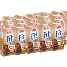SANTE FIT Kakaohaltige Getreidekekse ohne Zucker x20