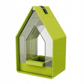  Grünes Vogelhäuschen mit ~emsa~ Futterhäuschen