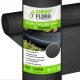 Agrartextil - Agrotextil-Mulchmittel (Anti-Unkraut) GF Agro schwarz 160 x 5000 cm 150 g/m²