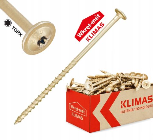 Holzschraube WKCP-08180 TORX 8x180mm 50 Stk