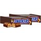 20x Snickers Riegel mit Nougatfüllung und Erdnüssen in Karamell und Schokolade, 50g