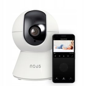  355° FULL HD 1296P TUYA 3Mpx WiFi-KAMERA
