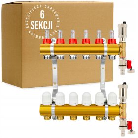 VERTEILER 6 FUSSBODENHEIZUNG FÜR FUSSBODEN