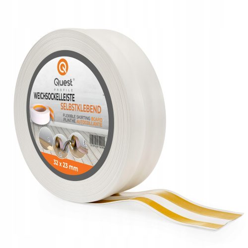 Quest Profile PVC-Streifen 23 x 32, Länge 25 m, weiß