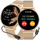  SMARTWATCH Uhr G.ROSSI SMS WhatsApp STEPS mit guter Batterie GOLD Geschenk