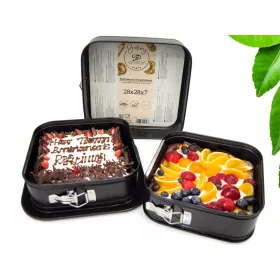 3x KUCHENBLECH-SET BACKBLECHE FÜR KUCHEN