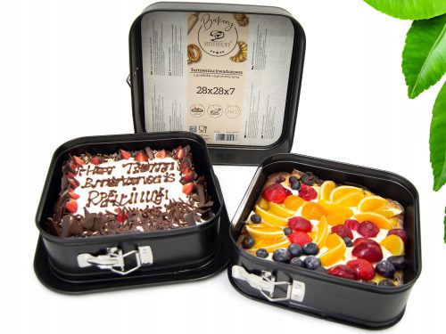 3x KUCHENBLECH-SET BACKBLECHE FÜR KUCHEN