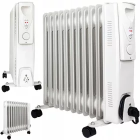    Ölkühler mit 13 Lamellen für THICK Oil Riwall 2500W elektrische Lamellen