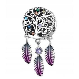  CHARMS-ANHÄNGER FÄNGER BAUM DES LEBENS FAMILIE