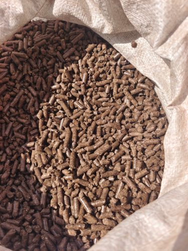 Buchweizenschalenpellets, 1000 kg Palette